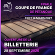 COUPE DE FRANCE DE PETANQUE 2027